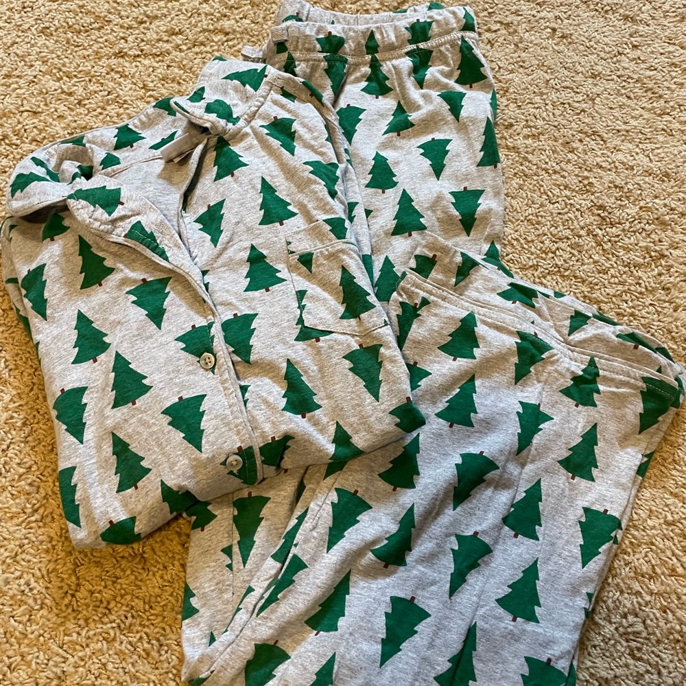 Hanna Andersson Tannenbaum Christmas pajama set